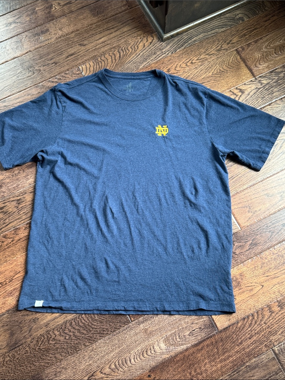 Navy Short-Sleeve Notre Dame T-Shirt